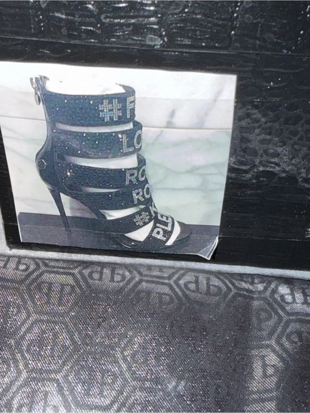 Philipp Plein edgy black